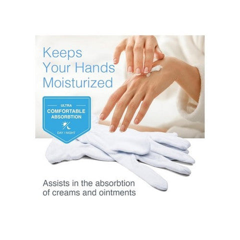 Cara, Cotton Gloves Small, 1 Pair Cara