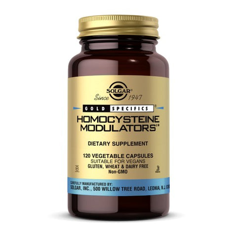 Solgar, Gold Specifics Homocysteine Modulators, 120 V Caps