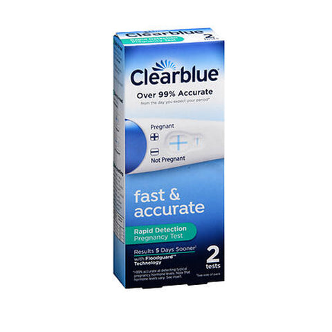 Clearblue Easy, Rapid Detection Pregnancy Test, 2 Count