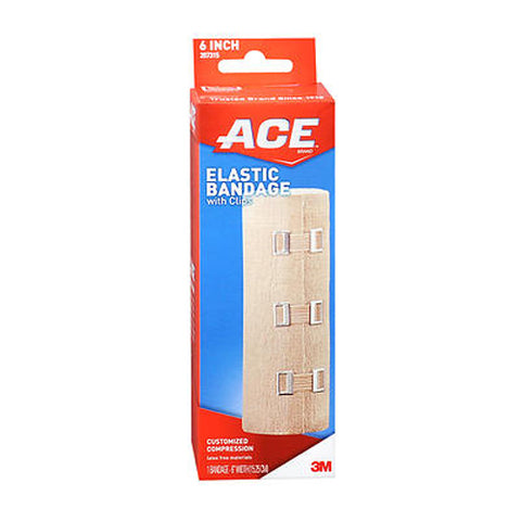 Ace, Elastic Bandage With Clips, 1 Each