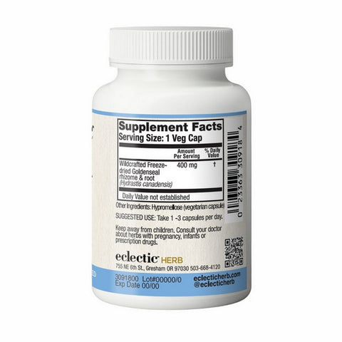 Eclectic Herb, Goldenseal, 90 Caps