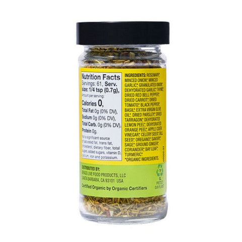 Bragg, Organic Sprinkle, Herb and Spice 1.5 Oz