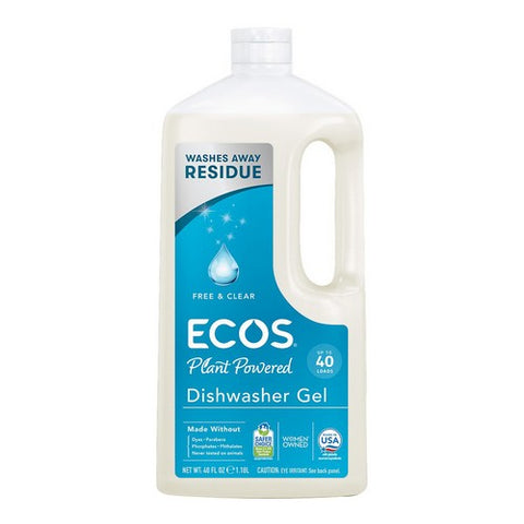 Earth Friendly, Wave 100% Natural Auto Dishwasher Gel, 40 Oz(Case Of 8)