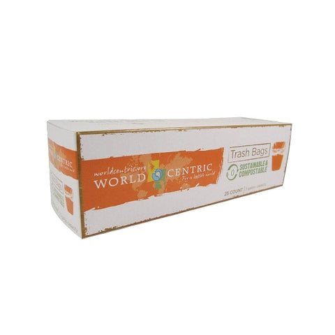 World Centric, Compostable Waste Bag, 25 Count(Case Of 12)