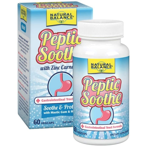 Natural Balance (Formerly known as Trimedica), Peptic Soothe, 60 VEG CAPS