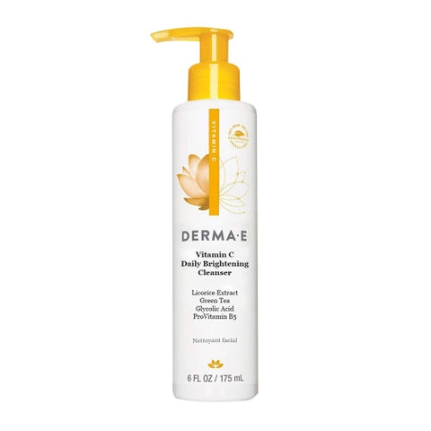 Derma e, Evenly Radiant Cleanser, 6 OZ