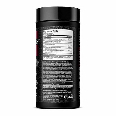 Muscletech, Hydroxycut Hardcore Elite, 100 CAPS