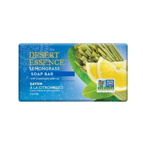 Desert Essence, Lemongrass Bar Soap, 5 Oz