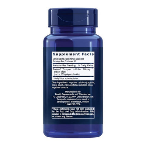 Life Extension, Immune Modulator With Tinofend, 60 Vcaps