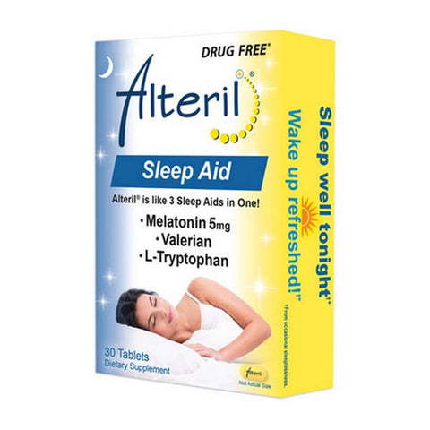 Alteril, All Natural Sleep Aid, 30 Tabs
