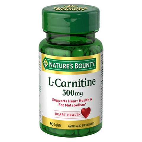 Nature's Bounty, L-Carnitine, 500 Mg, 30 Caps Nature's Bounty