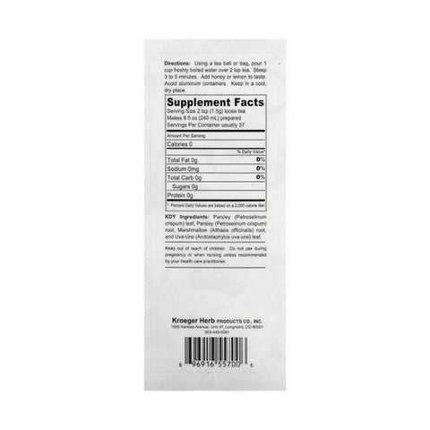 Kroeger Herb, Hanna's Herbal Special Teas KDY, 2 oz Kroeger Herb