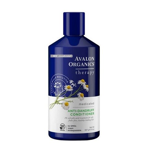 Avalon Organics, Anti-Dandruff Conditioner Itch & Flake Therapy, 14 Oz, Itch & Flake Therapy