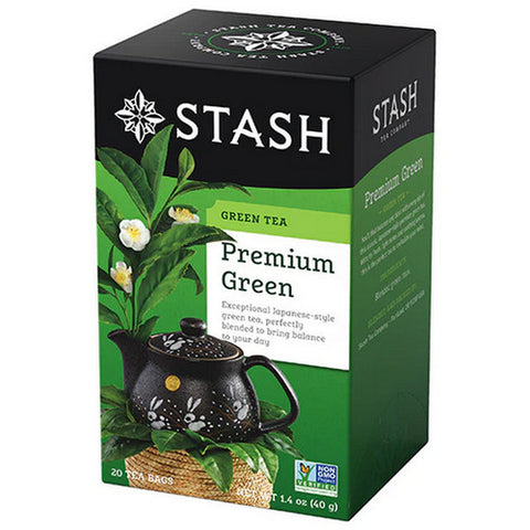 Stash Tea, Premium Green Tea, 20 Bags
