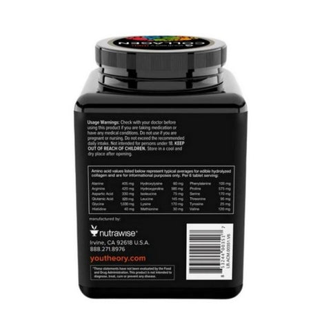 Youtheory, Collagen Advanced, Men 290 Tabs