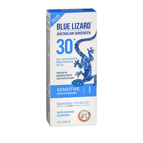 Blue Lizard, Australian Sunscreen SPF 30+, Sensitive 5 Oz