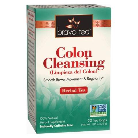 Bravo Tea & Herbs, Colon Cleansing Tea, 20 Bags