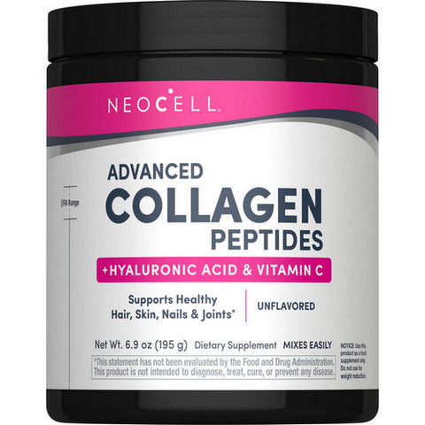 Neocell Laboratories, Advanced Collagen Peptides Grass Fed Plus, 6.46 Oz