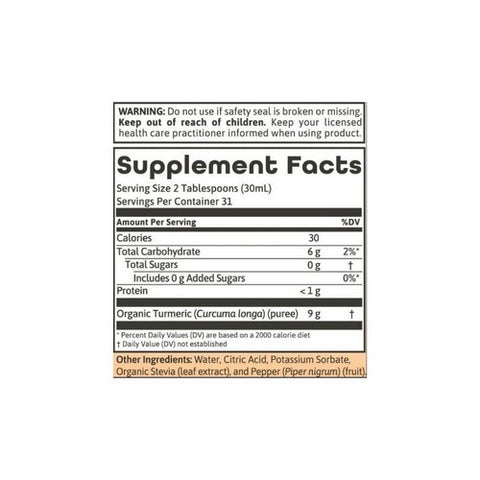 Dynamic Health Laboratories, Tumeric Gold, 32 fl oz