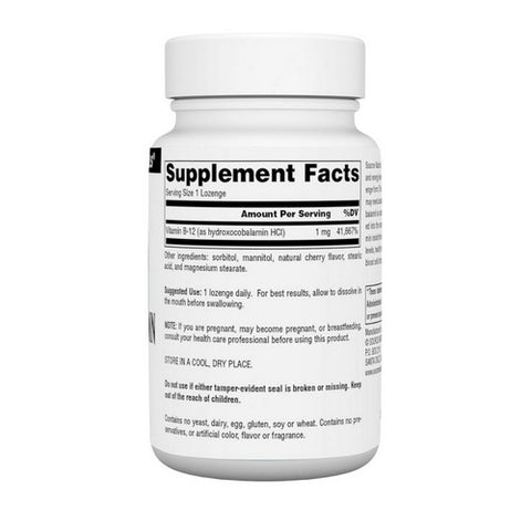 Source Naturals, HydroxoCobalamin Vitamin B-12, 120 Tabs