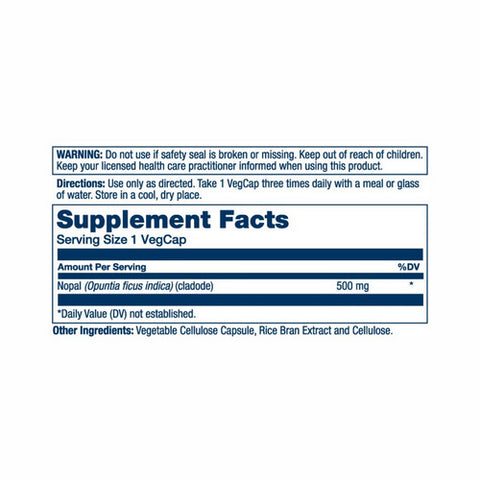 Solaray, Prickly Pear Nopal, 500 mg, 100 Caps