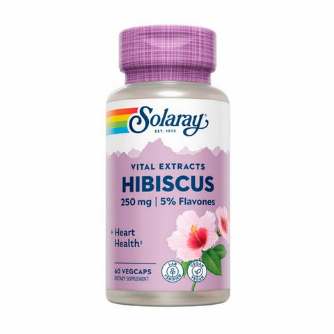Solaray, Vital Extracts Hibiscus, 250 mg, 60 Caps