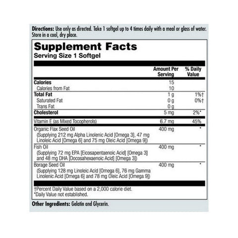 Kal, Ultra Omega 3-6-9, 100 Softgels Kal