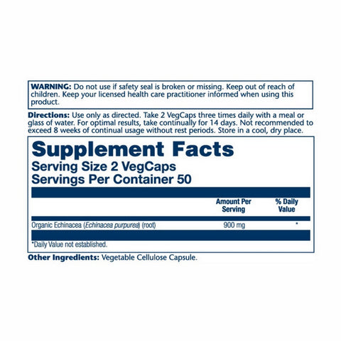 Solaray, Echinacea, 100 Caps
