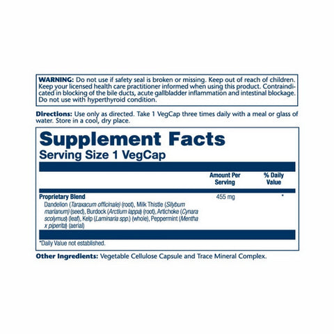 Solaray, Liver Blend SP-13, 100 Caps