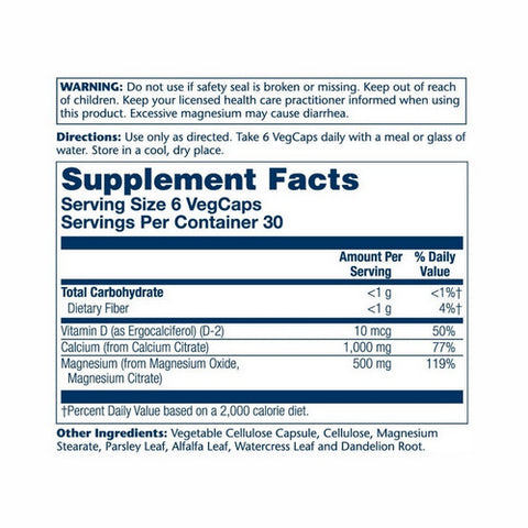 Solaray, Cal-Mag Citrate, 400 IU, 180 Caps