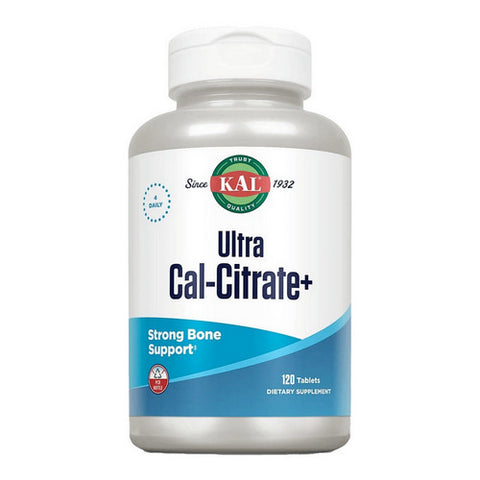 Kal, Ultra Cal-Citrate+, 120 Tabs