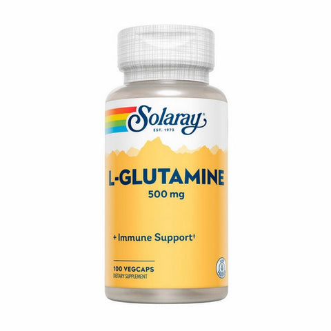 Solaray, L-Glutamine, 500 mg, 100 Caps