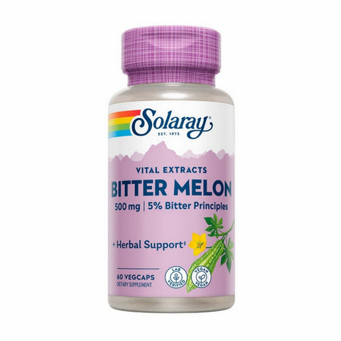 Solaray, Bitter Melon Fruit Extract, 500 mg, 60 Caps