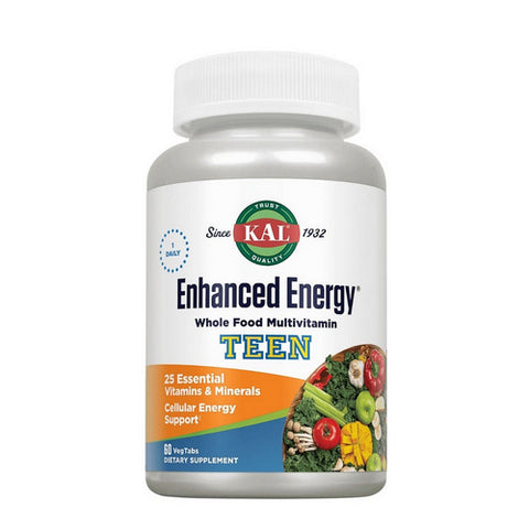 Kal, Enhanced Energy Teen, 60 Tabs