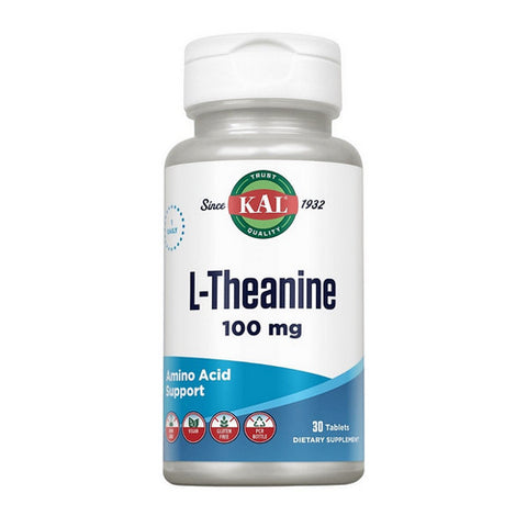 Kal, L-Theanine, 100 mg, 30 Tabs