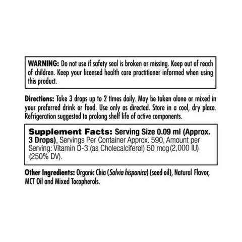 Kal, Vitamin D-3 Drop Ins, Blueberry 1.8 oz