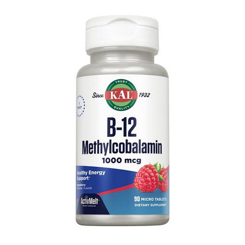 Kal, B-12 Methylcobalamin ActivMelt, 1,000 mcg, 90 Tabs