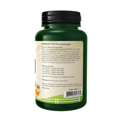 Now Foods, Joint Support Chewables for Dogs & Cats, 90 Chews