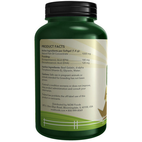 Now Foods, Omega-3 Support, 180 Softgels