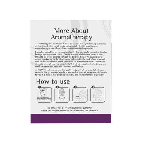 Now Foods, Ultrasonic USB Diffuser, 1 Count Now Foods