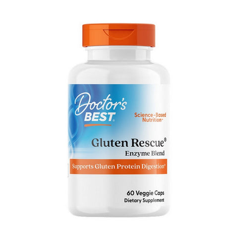 Doctors Best, Gluten Rescue with Glutalytic, 60 Veggie Caps