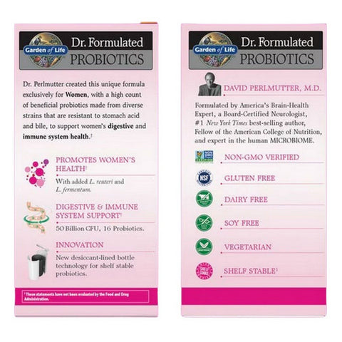 Garden of Life, Dr. Formulated Probiotics Once Daily Women's, 30 Caps