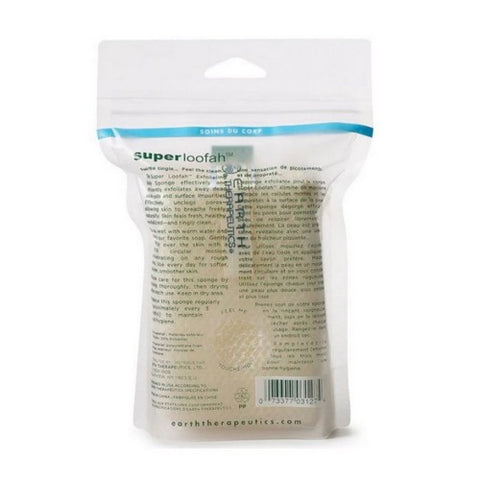 Earth Therapeutics, Loofah Exfoliating Body Sponge, Count