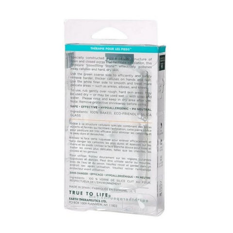 Earth Therapeutics, Dual Surface Pedicure Smoothing Stone, 1 Count