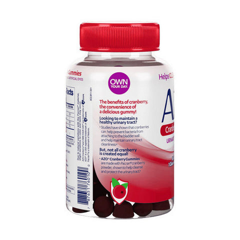 Azo, Cranberry Gummies, Mixed Berry 72 Gummies