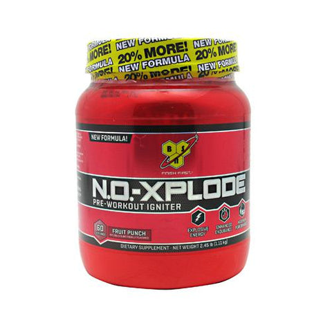BSN Inc., N.O.-Xplode, Fruit Punch 2.45 lbs
