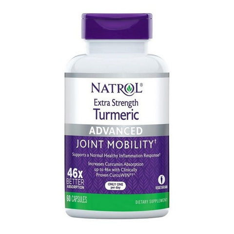 Natrol, Extra Strength Turmeric, 60 CAPSULE
