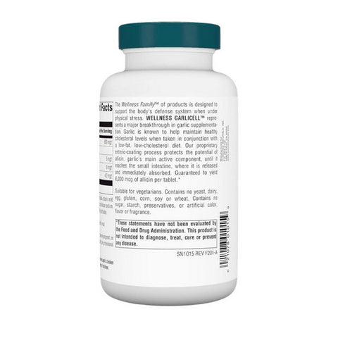 Source Naturals, Wellness GarliCell, 6,000 mcg Allicin, 180 Tabs