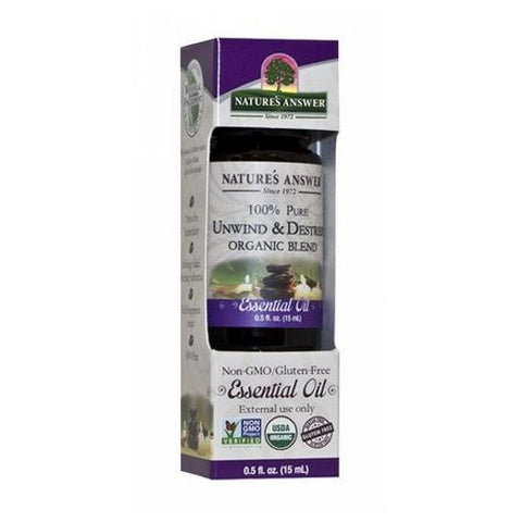 Nature's Answer, Organic Essential Oil, 0.5 Oz