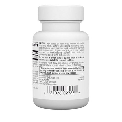 Source Naturals, Biotin, 10 000 mg, 60 Tabs